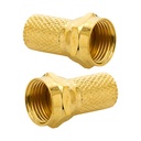 CONECTORES ATORNILLABLES RG-59 GOLD (2 UNIDS)