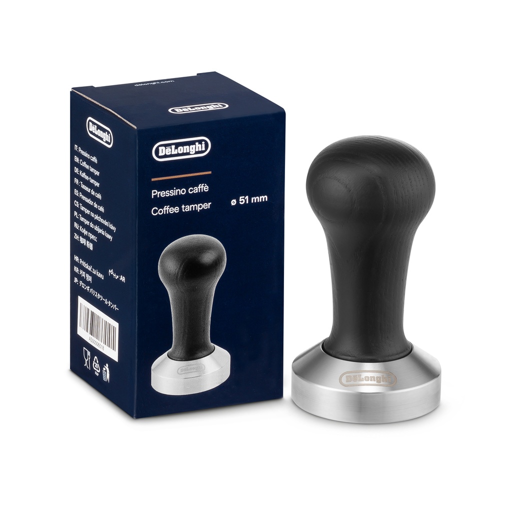 TAMPER ACERO INOX 51MM DELONGHI