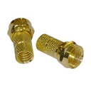 CONECTORES ATORNILLABLES RG-6 GOLD (2 UNIDS)