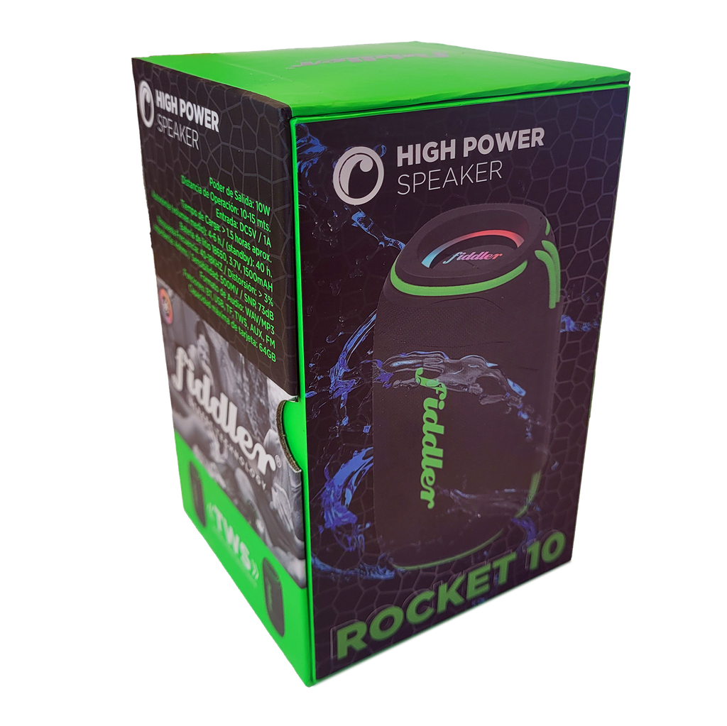 Parlante Inalámbrico Rocket 10W