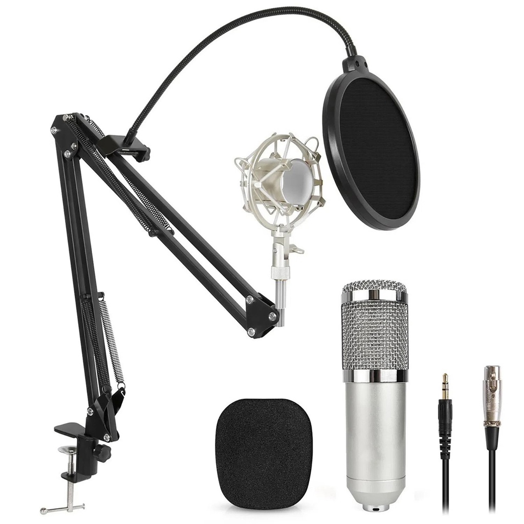 KIT MICRÓFONO CONDENSADOR - ESTUDIO PRO