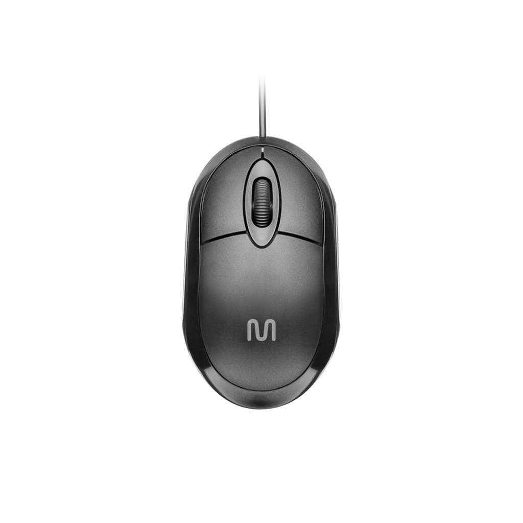 MOUSE C FIO CLASSIC 1200 120CM 3 BOT NEG