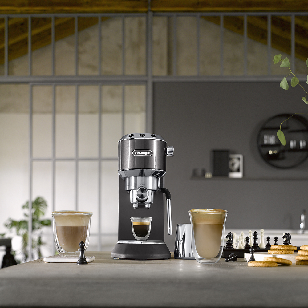 Delonghi Cafetera Dedica Arte Gris