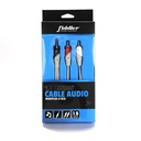 CABLE AUDIO MINI RCA 1.8 MTS PROFESIONAL