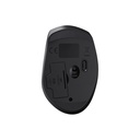 MOUSE INALAMBRICO  6 BOTONES CONEXION USB 1600DPI DESIGN ERGONOMICO NEGRO