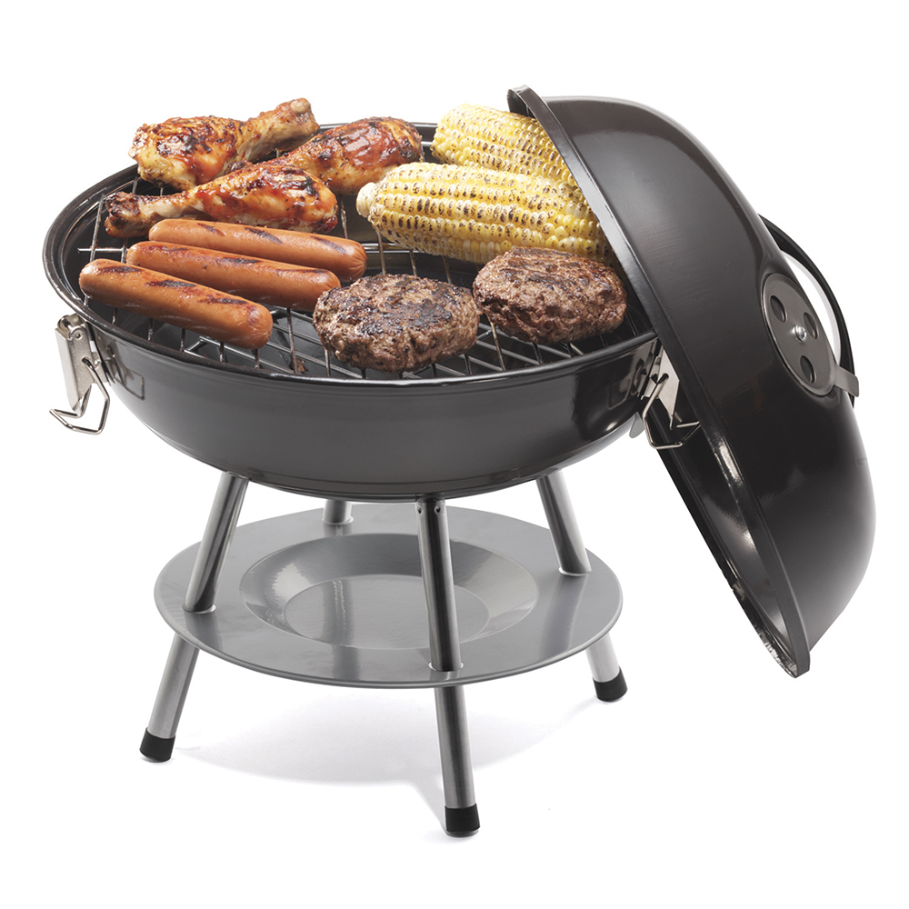 Parrilla de carbón portátil 14"