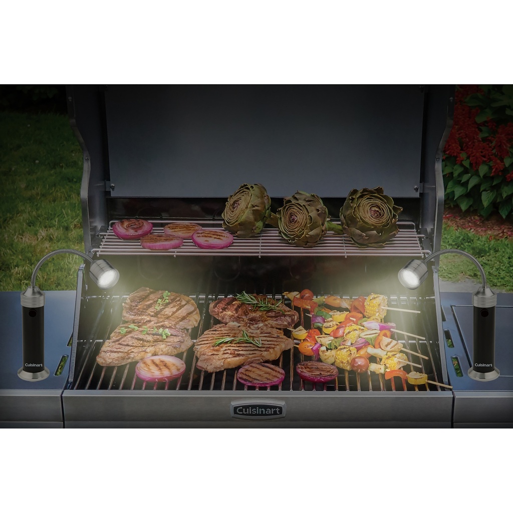 Set de luces LED magnéticas para parrilla