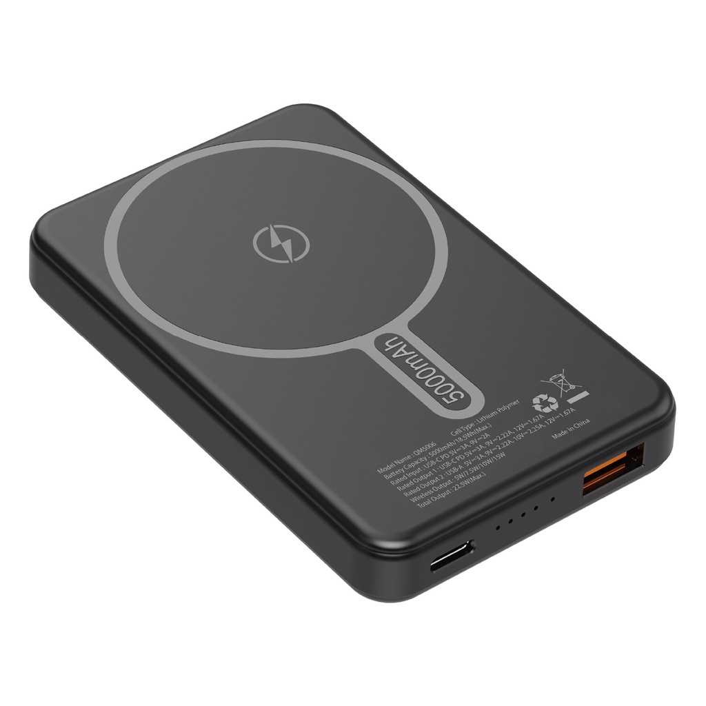 POWERBANK MAGSAFE 5.000 MAH QC15W