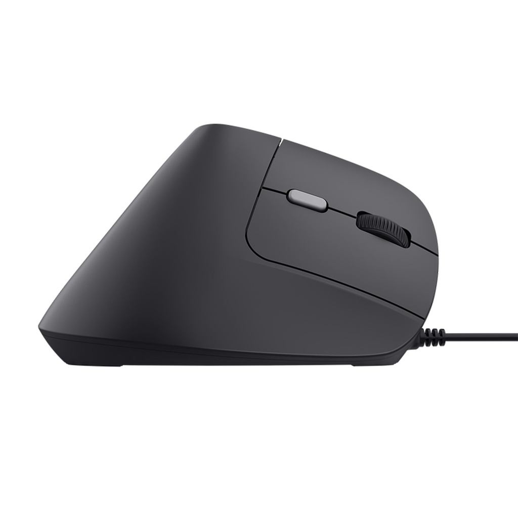 Mouse Bayo II Ergonómico - Negro- Trust