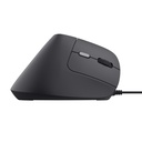 Mouse Bayo II Ergonómico - Negro- Trust