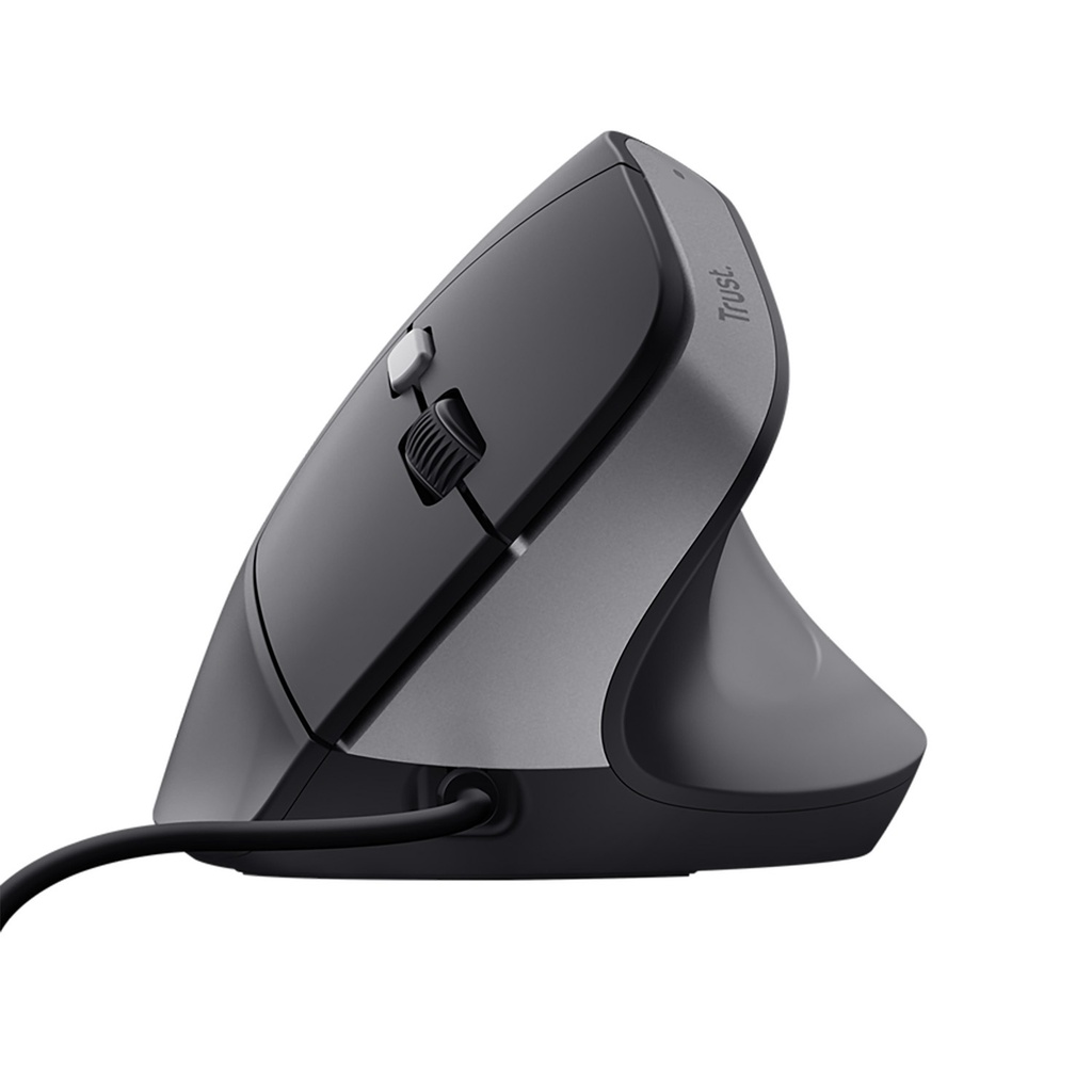 Mouse Bayo II Ergonómico - Negro- Trust