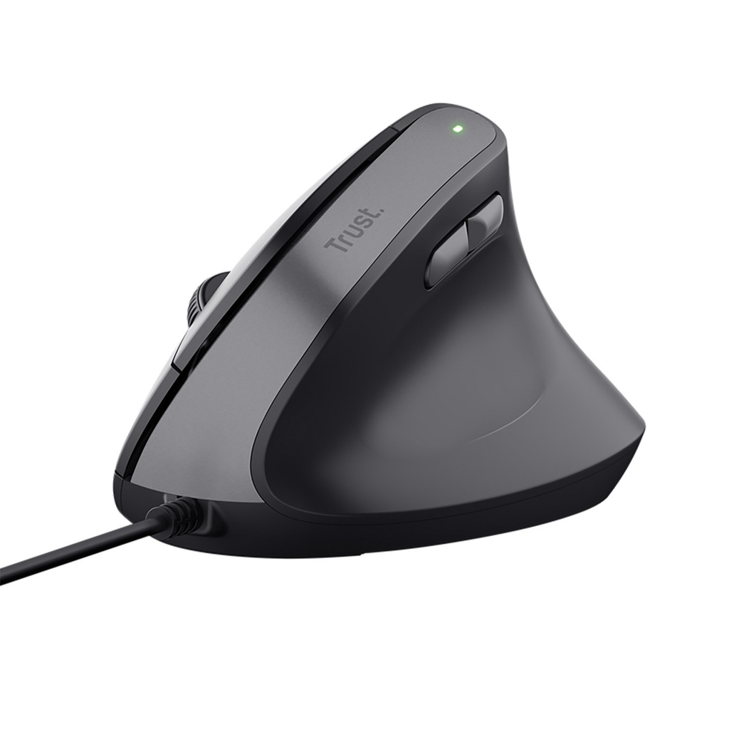 Mouse Bayo II Ergonómico - Negro- Trust