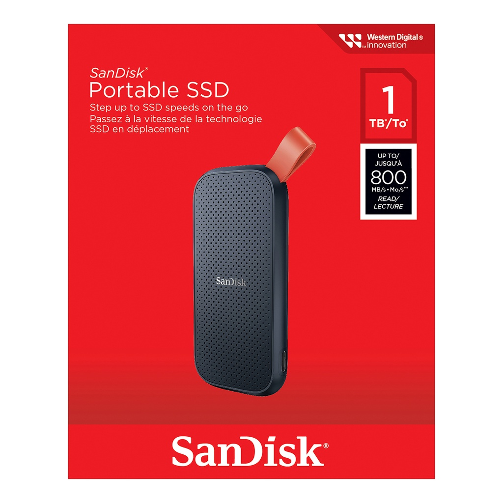 DISCO EXTERNO SANDISK PORTATIL SSD 1TB
