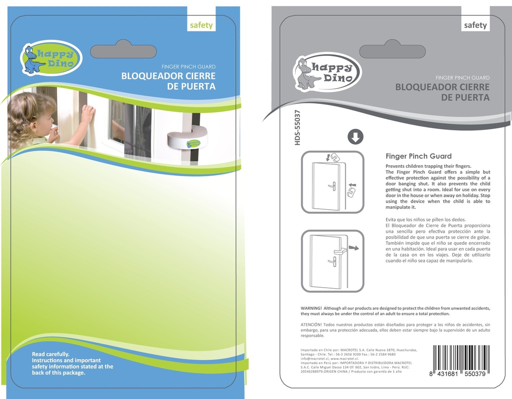BLOQUEADOR DE CIERRE DE PUERTA