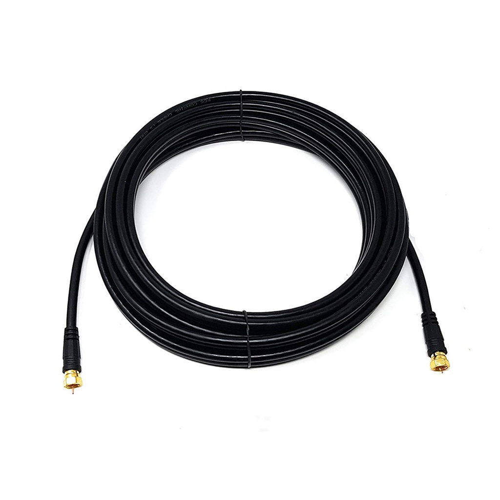 CABLE COAXIAL CON TERMINAL "F" 15 MT