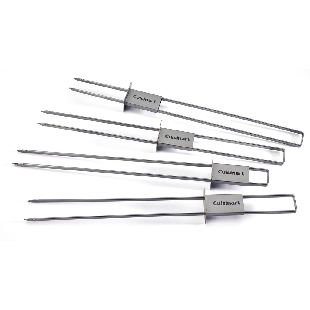 Set 4 palos anticucheros
