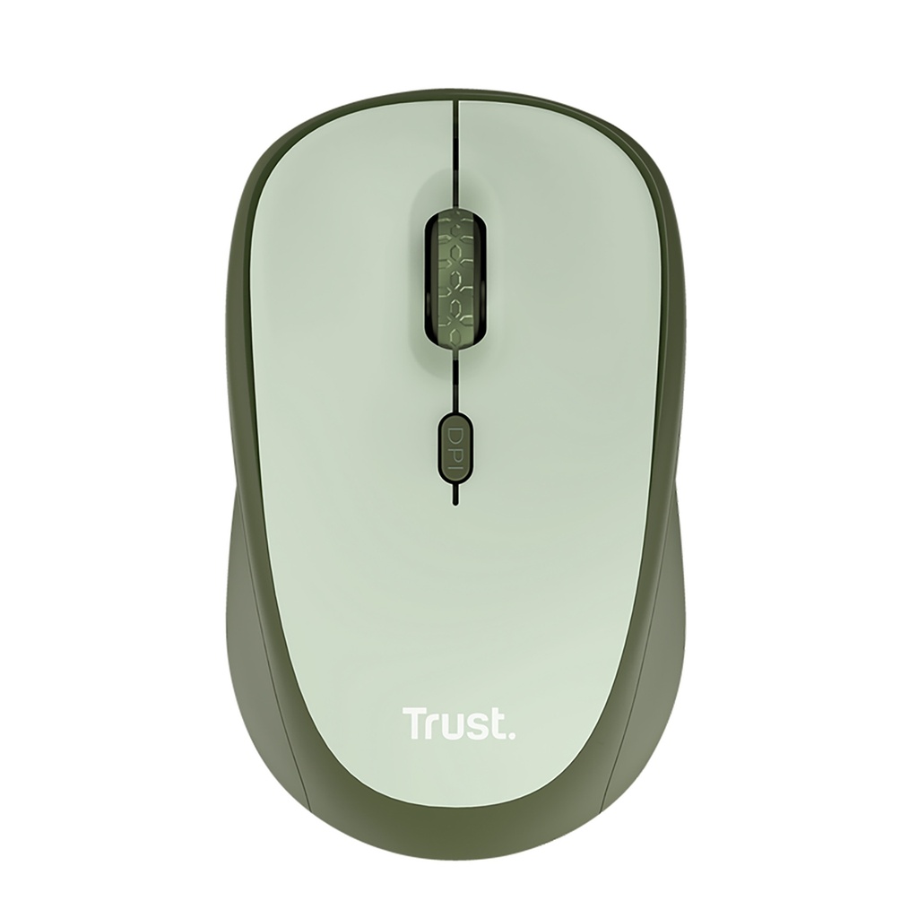 Mouse Wireless Yvi+ Eco Green- Trust