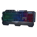 FIDDLER TECLADO PARA GAMING CON 3 LUCES