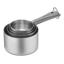 JUEGO DE 4 TAZAS MEDIDORAS DE ACERO INOXIDABLE CUISINART