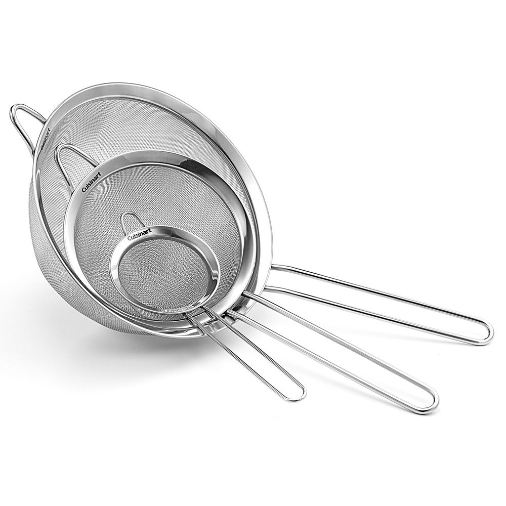 JUEGO DE COLADORES DE MALLA FINA CUISINART