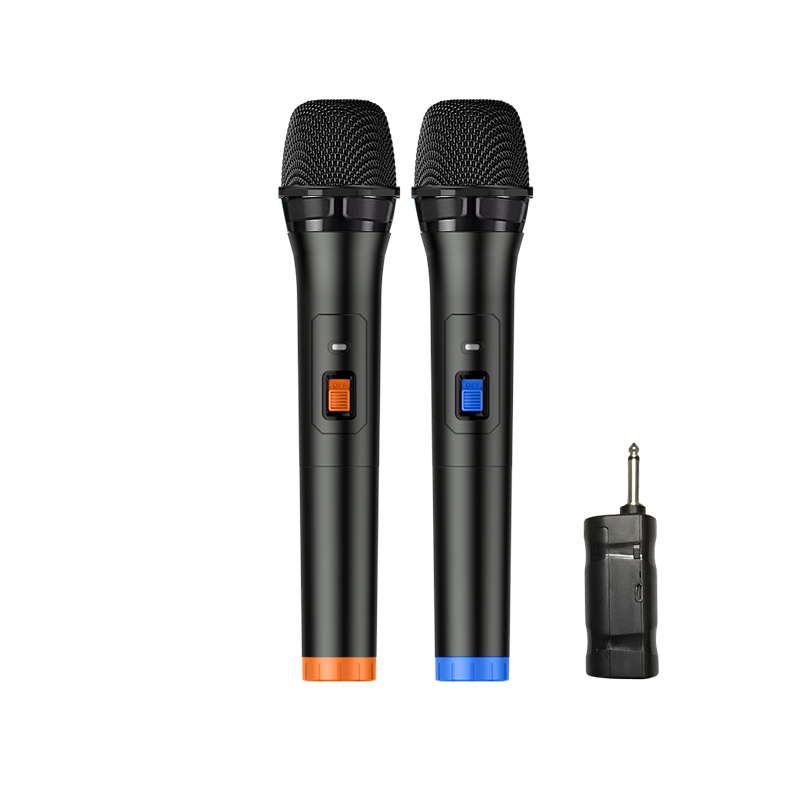 KIT MICROFONO DOBLE BT CON RECEPTOR RECARGABLE 