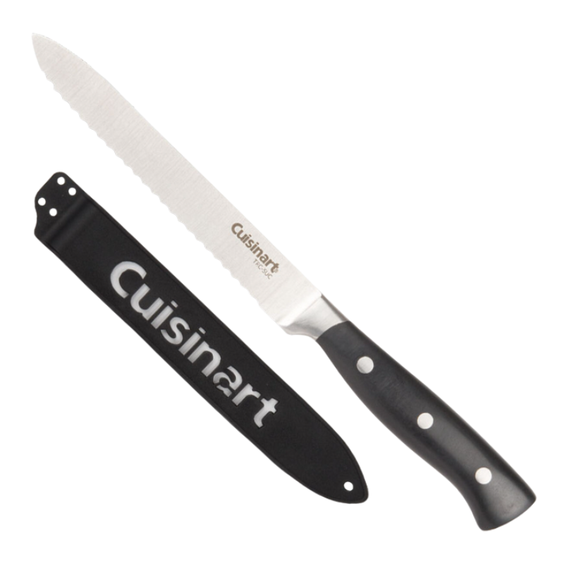 CUCHILLO SERRUCHO 14 CM CON FUNDA - CUISINART