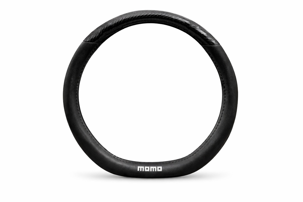 Cubre Volante Negro Tipo D MOMO