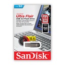 PENDRIVE USB ULTRA FLAIR 64GB SANDISK