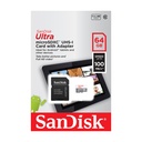 SANDISK ULTRA MICRO SDHC WITH ADAPTER 64GB