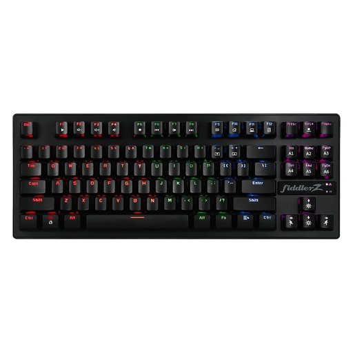 TECLADO PARA GAMING RBG LIGHTING FIDDLER