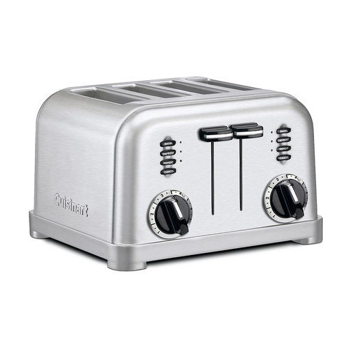 TOSTADOR GRIS 4 REBANADAS CUISINART - CPT180CL