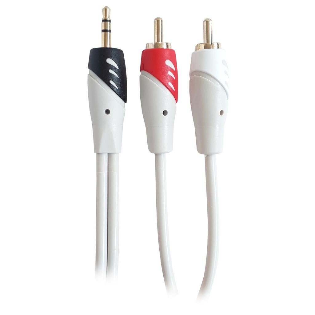 CABLE AUDIO MINI RCA 1.8 MTS PROFESIONAL Macrotel