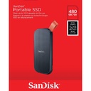 DISCO EXTERNO SANDISK PORTATIL SSD 480GB